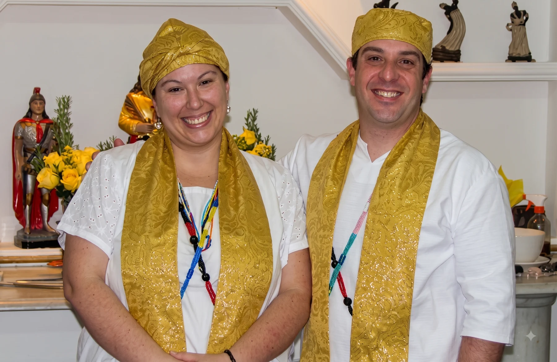 Noely Guimarães e Rodrigo Cruz, dirigentes da ACRUCO